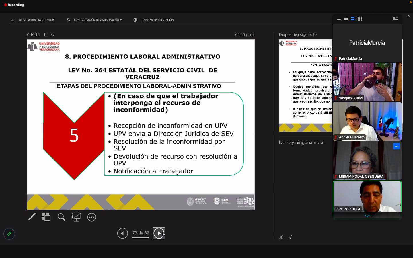 “Capacitación Jurídica UPV” 3